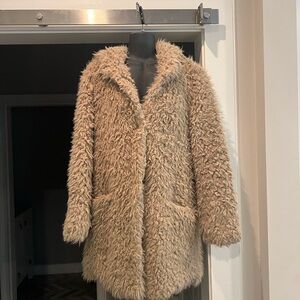 Zara teddy coat